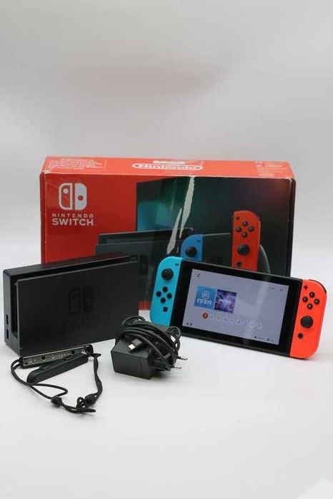 nintendo switch kompletny zestaw karton