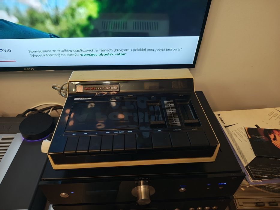 BASF odtwarzacz kaset BASF 8100 CrO2 Stereo Deck high fidelity