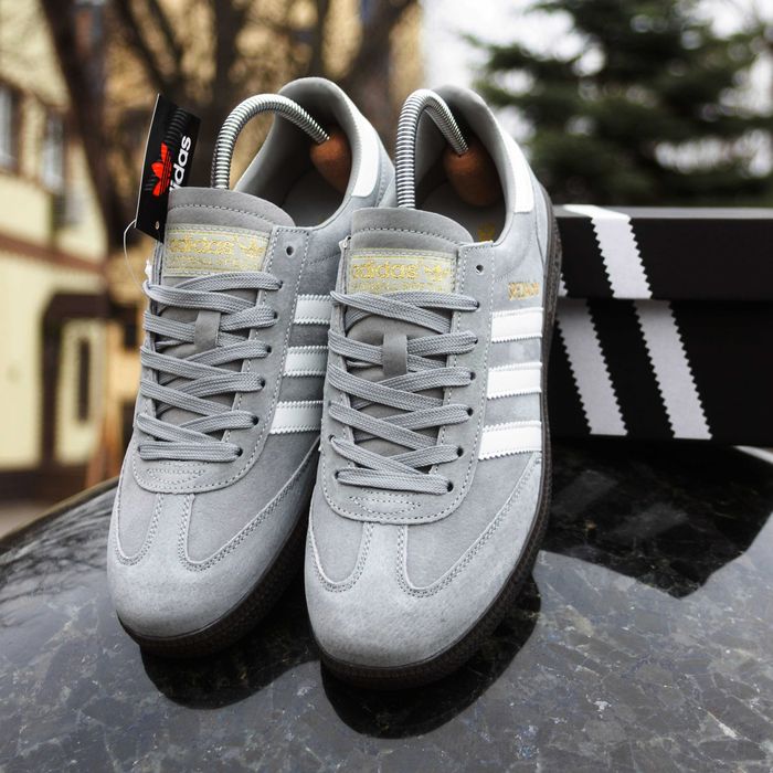 (2288) Кросівки кеди Adidas Handball Spezial сірі (41-45) адідас