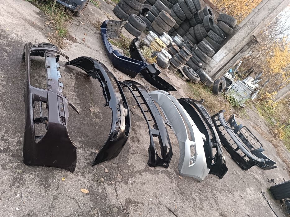Бампери VAG оригінал Б.В ПЕРЕДНІ: Golf 5,Octavia A5, Audi A4 B8, A6 C6, Touran, Superb 2, Fabia, Roomster, EOS / ЗАДНІ: Passat B5 універсал,Passat B6