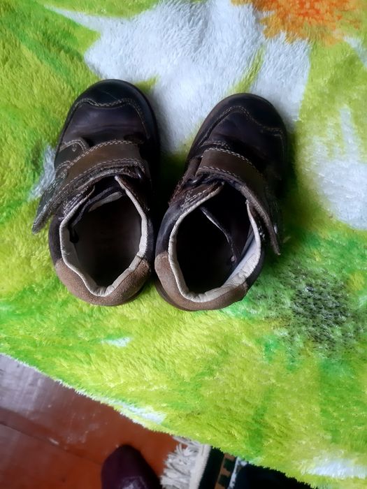 Черевики кросівки ботинки Clarks Кларкс  шкіряні розмір 21 - 22