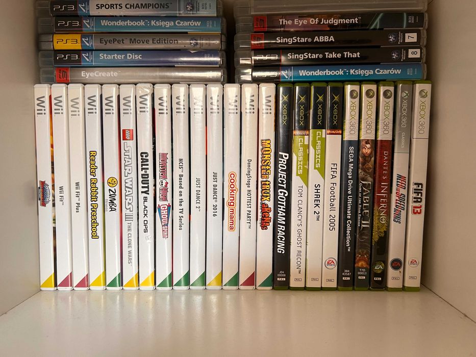 Gry PS3 PS2 XBOX PS VITA WII PSP LUBLIN \\Wysyłka// Czytaj OPIS! Retro