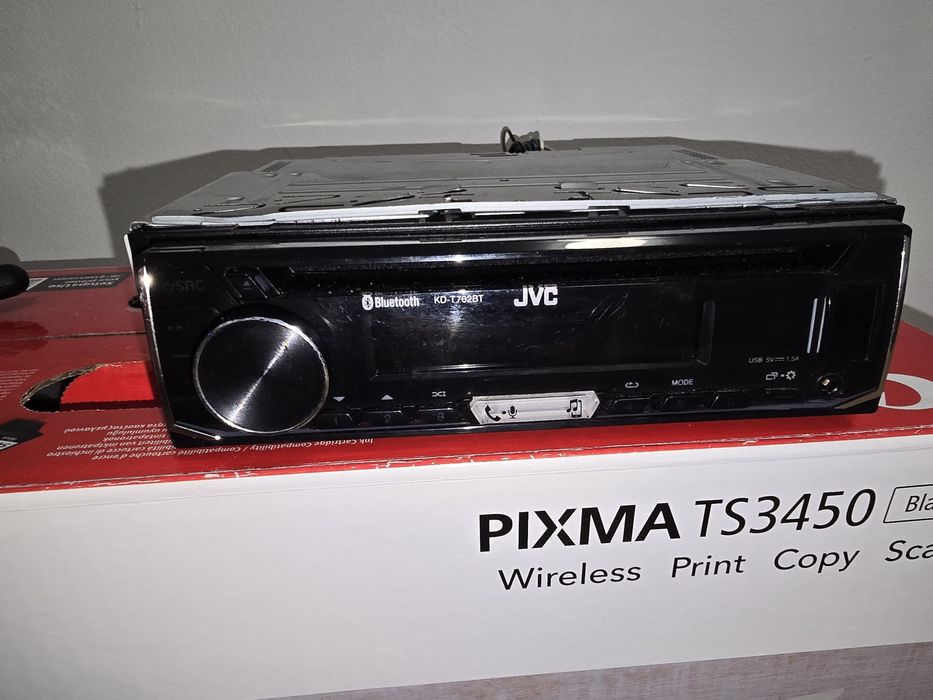 Radioodtwarzacz akcesoryjny JVC KD-T702BT 1-DIN 4x50 W