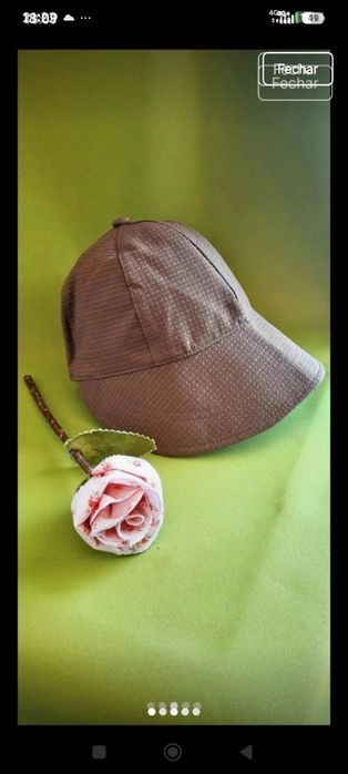 Boné /chapeu de sol novo de mulher