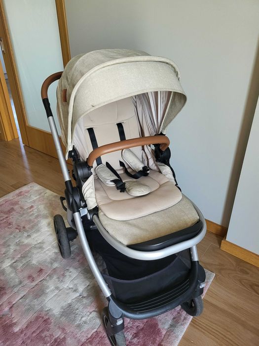 Conjunto carrinho de bebe + ovo + isofixo Bebeconfort