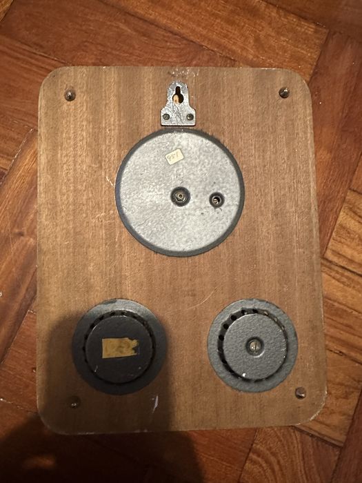 Barómetro Vintage de Parede com Higrómetro e Termómetro