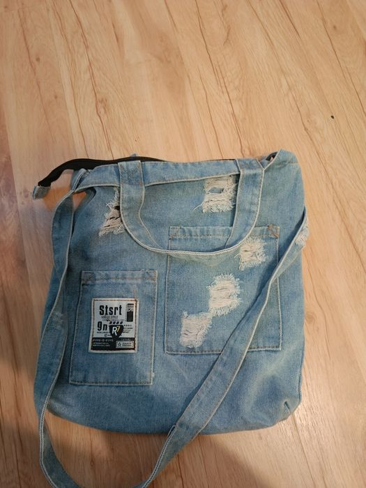 Torebka jeansowa