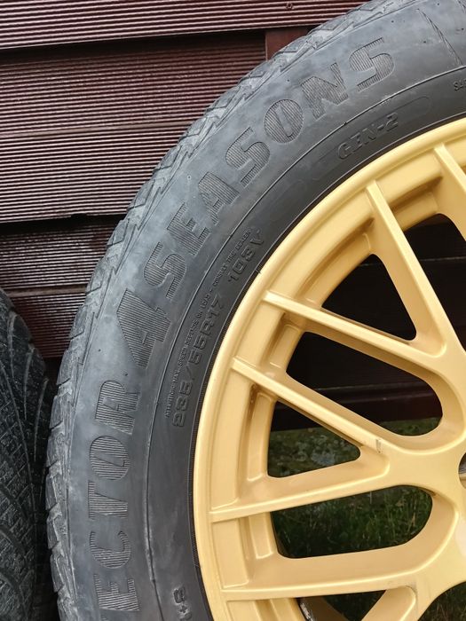 Felgi 7,5x17J  5x120 DISLA z oponami