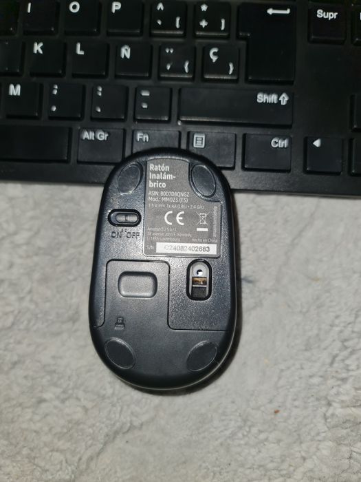 Teclado e rato novo