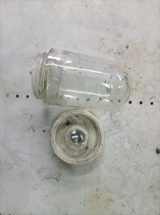 Klosz Lampa prl piwnicy
