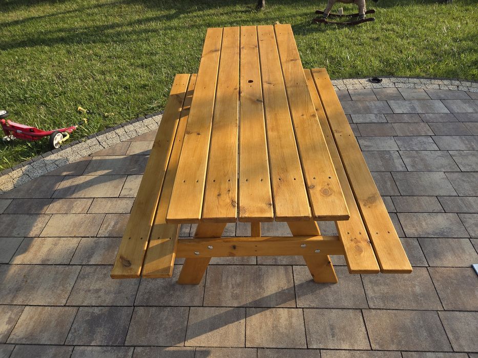 Meble ogrodowe, tarasowe drewniane