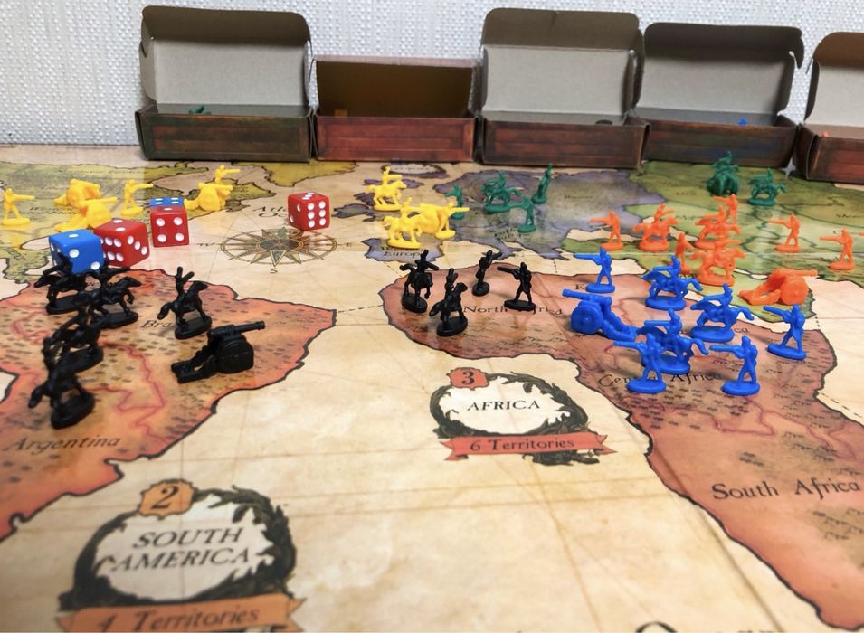 ОРИГІНАЛ! Настільна гра Risk / Ріск (Ризик, Риск, Risiko) УКРАЇНСЬКОЮ