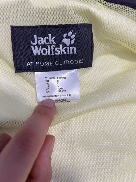мембранна трекінгова жіноча куртка jack wolfskin нова оригінальна new