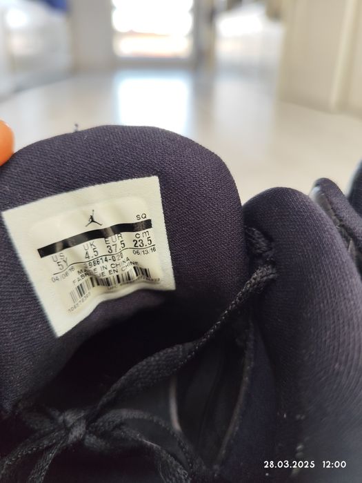 Air Jordan 3 retro cyber monday Nike 37,5 Black czarne