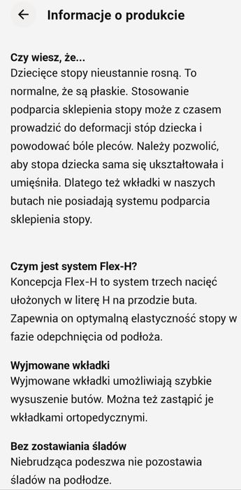 Buty sportowe dla dzieci rozmiar 33 marki Newfeel PW 100