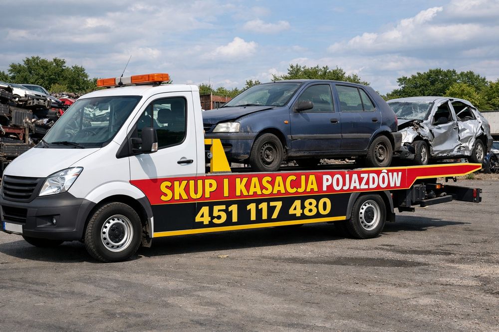Witam zajmujemy się kasacją i skupem samochodów osobowych oraz dostawczych.
