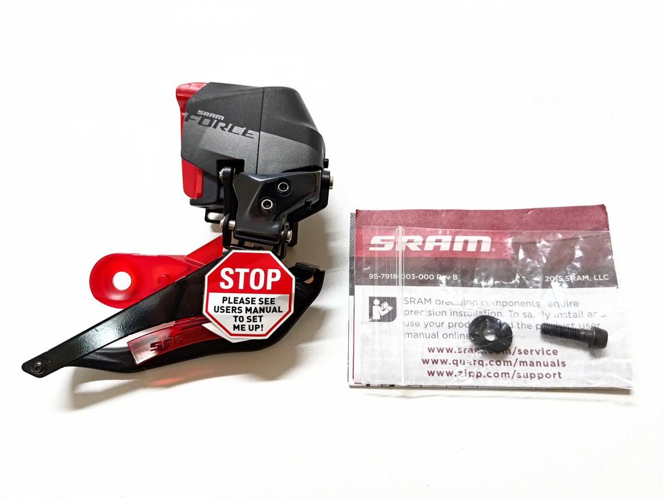 Przerzutka przednia Sram Force eTap AXS Wide, 2s, nowa (701)