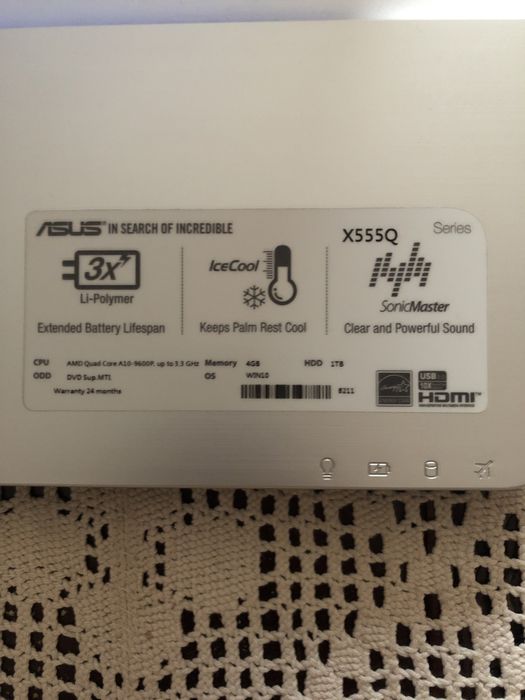Sprzedam Laptop ASUS