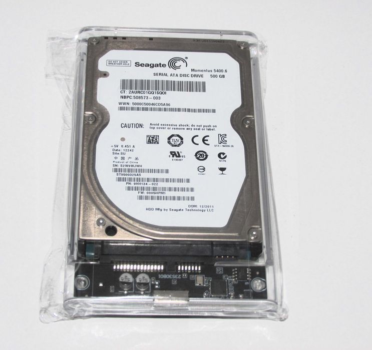 Disco Externo Seagate 500 GB USB 3.1 para armazenamento de Ficheiros