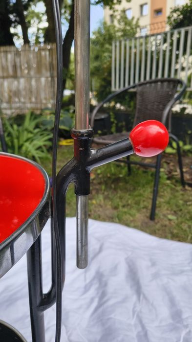 Lampa ze stolikiem PRL