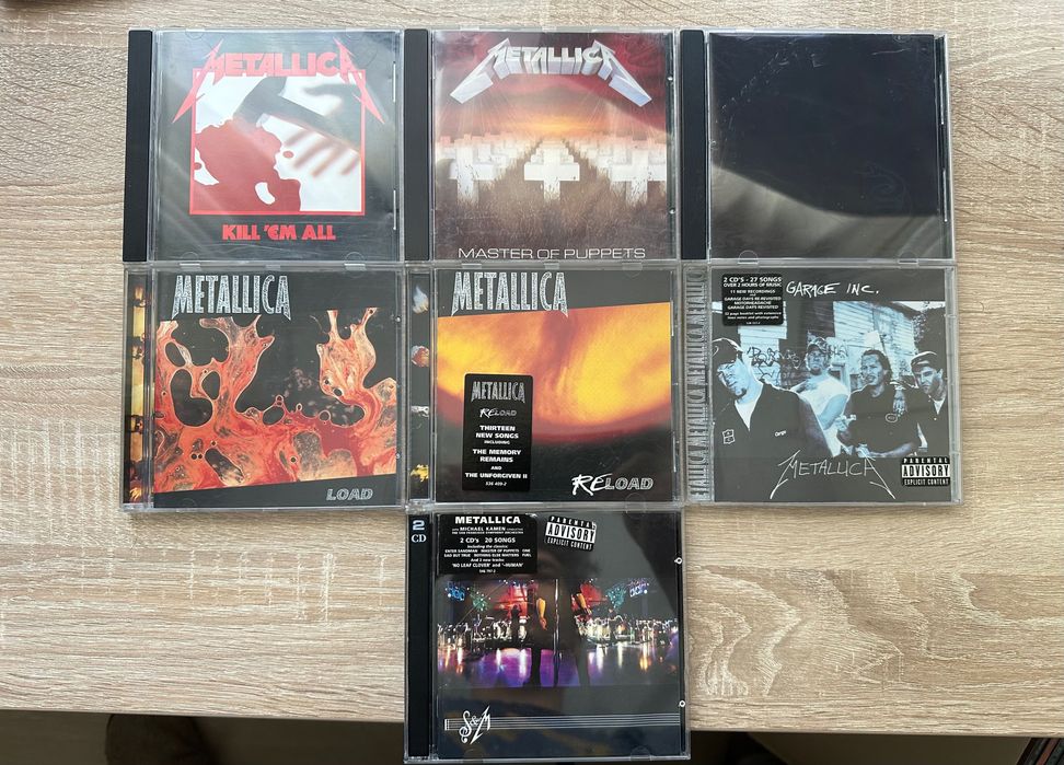 cd metallica - купити CD, DVD диски - Ціна на OLX.ua