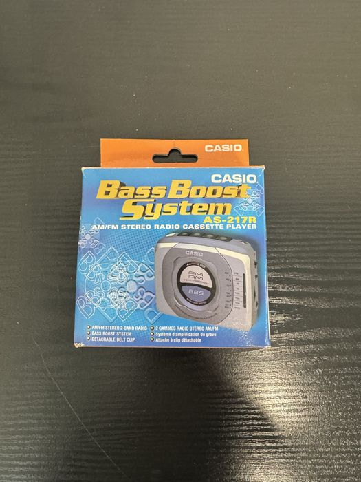 Sprzedam Walkman Casio AS-217R BASS BOOT SYSTEM z radiem FM