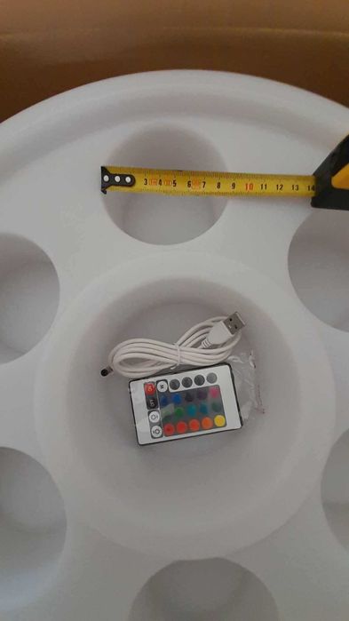 Barek pływający LED RGB na napoje beczka basen balia
