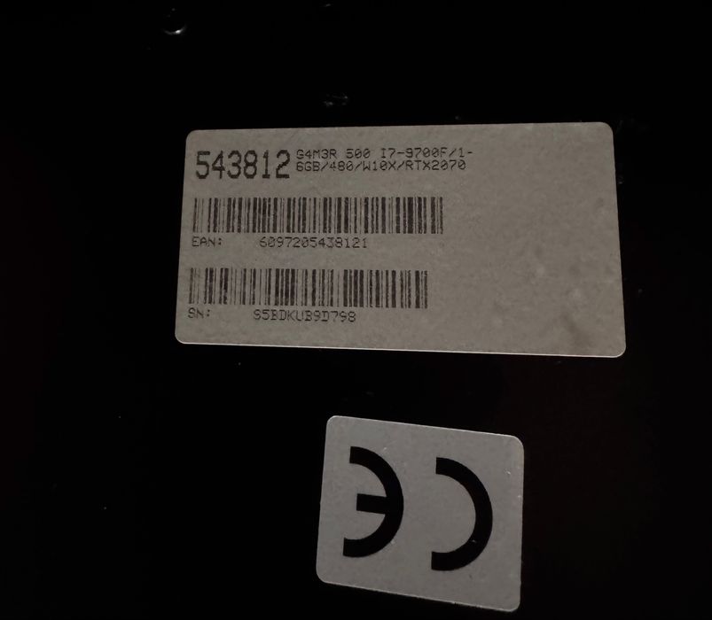 Pc g4m3r 500 rtx 2070