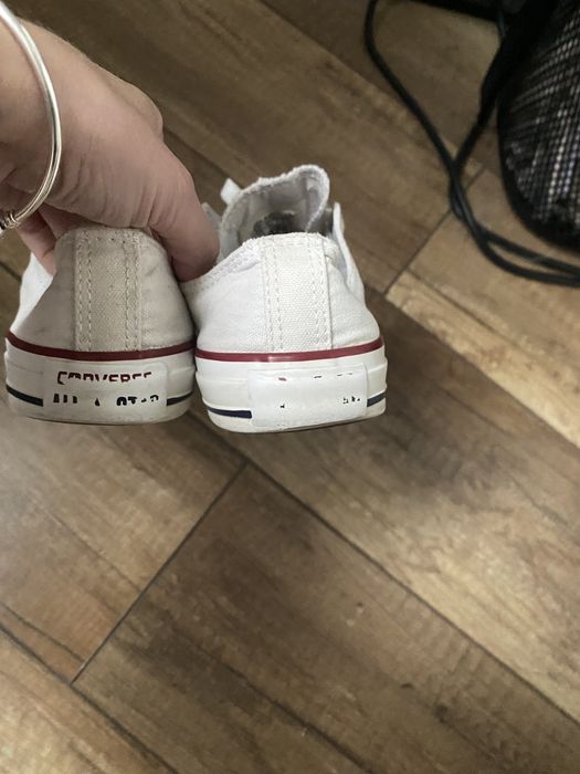 Converse białe 36,5