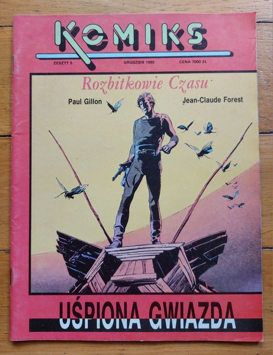 Komiks Rozbitkowie czasu uśpiona gwiazda