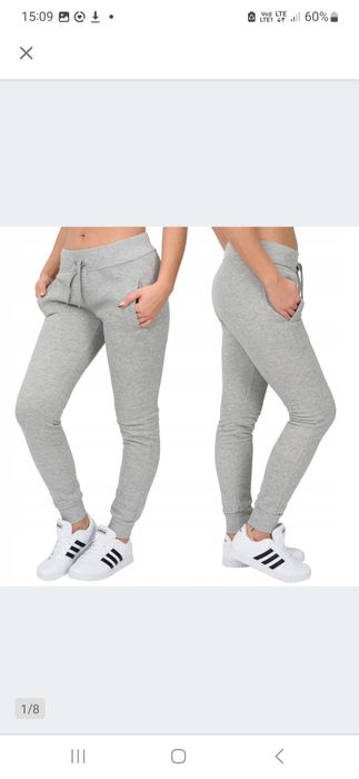 Spodnie dresowe damskie 2szt XL