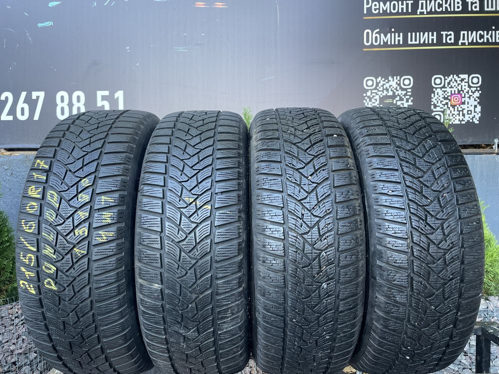 Шини зимові резина зима 215/60 r17 Dunlop ідеальний стан: 2 399 грн ...