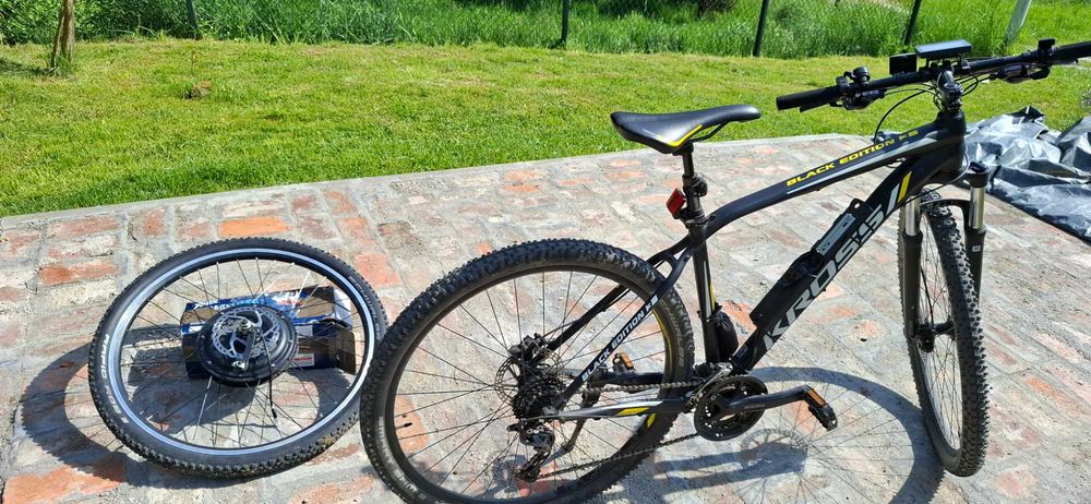 Rower Kross Black Edition 3 - EBike Rapid 1100W