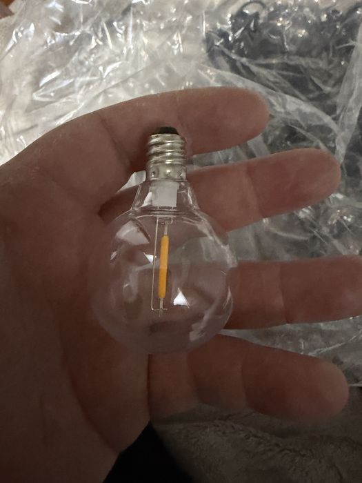 Вулична ретро-гірлянда G40 (20 метрів, 48 LED ламп + 2 запасні