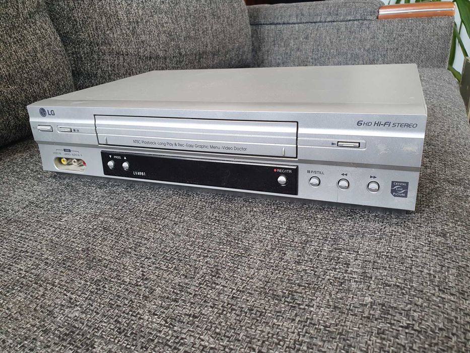 Magnetowid 6-głowicowy LG lv4981 wideo vhs