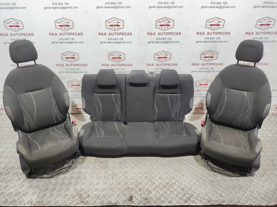 Conjunto Bancos Tecido Peugeot 208 MK1 Pré Facelift 2012 a 2015 Original