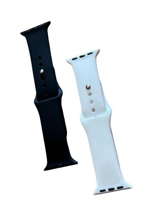 Apple Watch 38/40/41mm 2x Opaska Silikonowa Pasek kod 1802