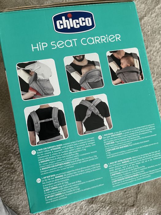 Marsúpio Chicco Hipseat como novo