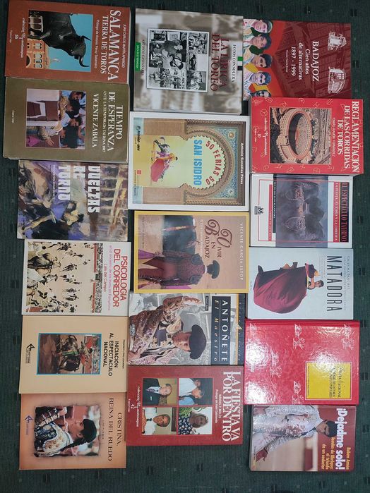 Lote Livros Espanhóis sobre Tauromaquia - Cada 10 €