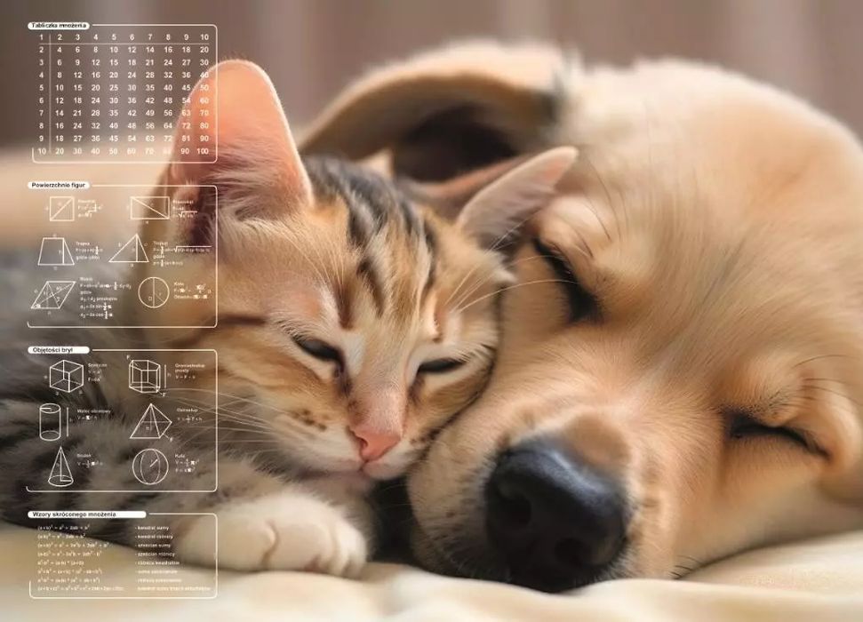 Mata na biurko z nadrukiem friendship. Nowy Produkt