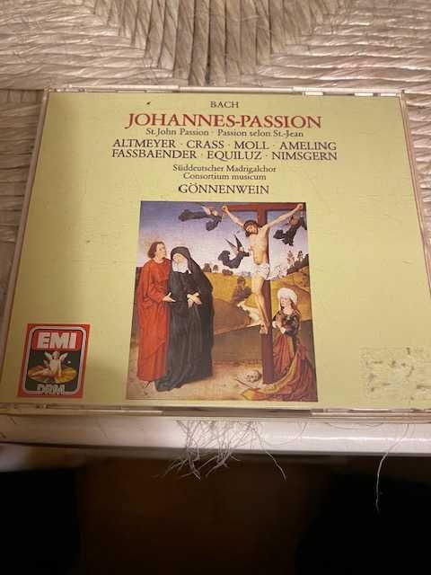 Bach, Johann Sebastian - "St. John Passion: Gönnenwein" Double CD