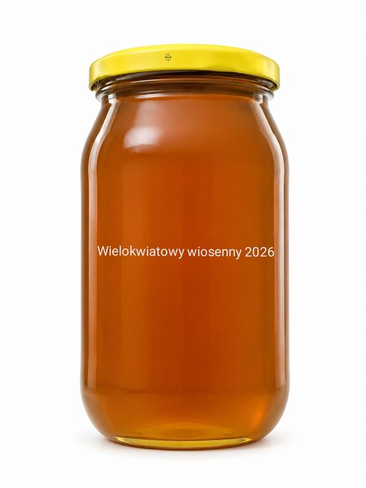 Miód 2026  wiosenny lipowo-akacjowy  nektarowo-spadziowy  z własnej pasieki 100% eko