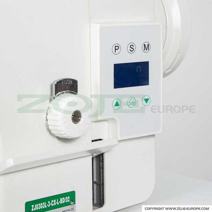 Máquina de costura industrial Duplo arrasto ZOJE para estofos e couro