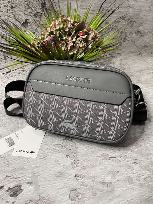 Мессенджер Lacoste Monogram сумка через плечо мужская Лакоста