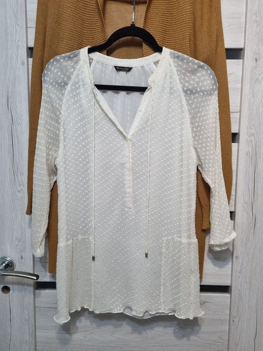 Zestaw ubrań set Massimo Dutti koszula  kardigan  36 38