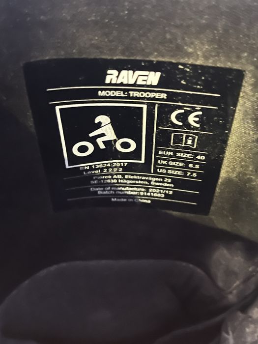 Buty crossowe cross endueo quad atv raven 40