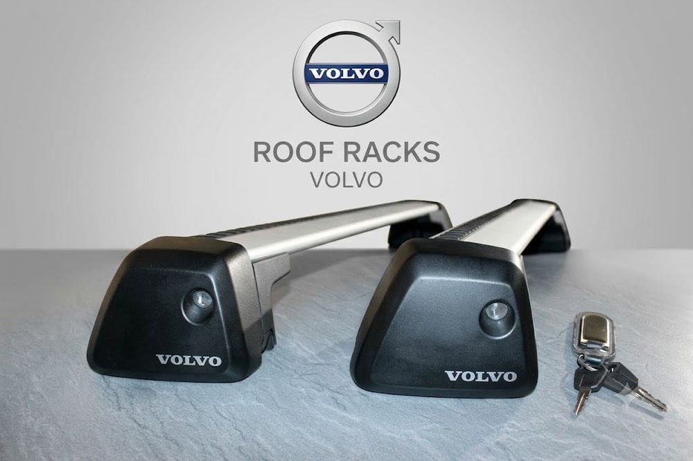 Поперечины XC60 XC70 XC90 V40 V50 V60 VOLVO рейлинги Thule багажник