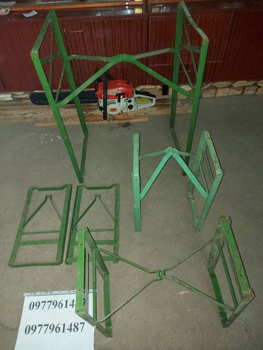 Розкладні ножки з фіксаторами  на стіл і лавки садові.