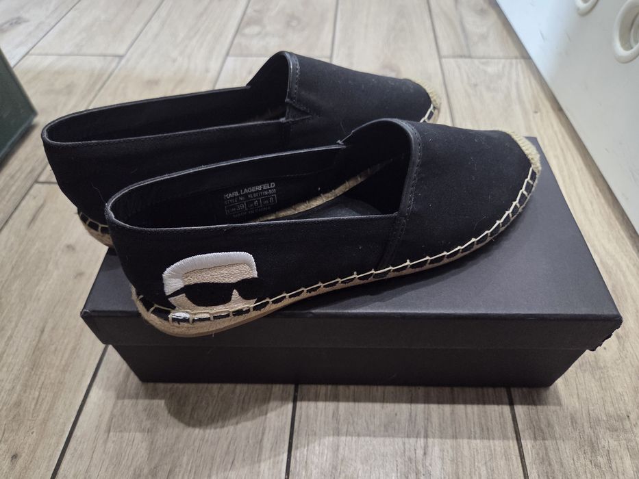 Espadryle Karl Lagerfeld