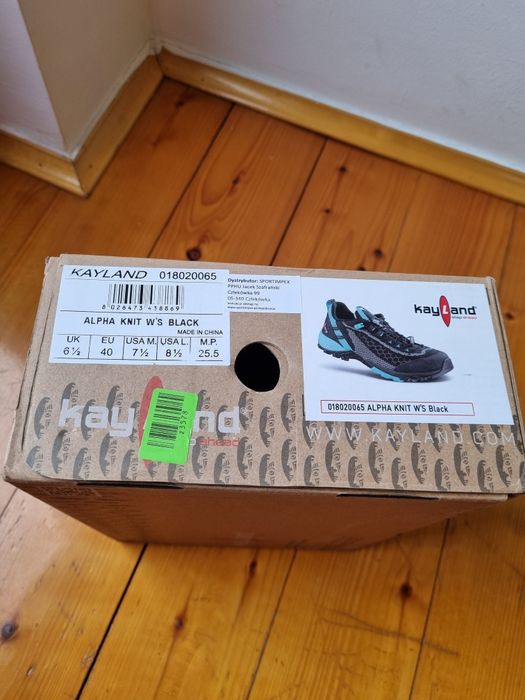 Kayland Alpha Knit W'S Black buty trekkingowe